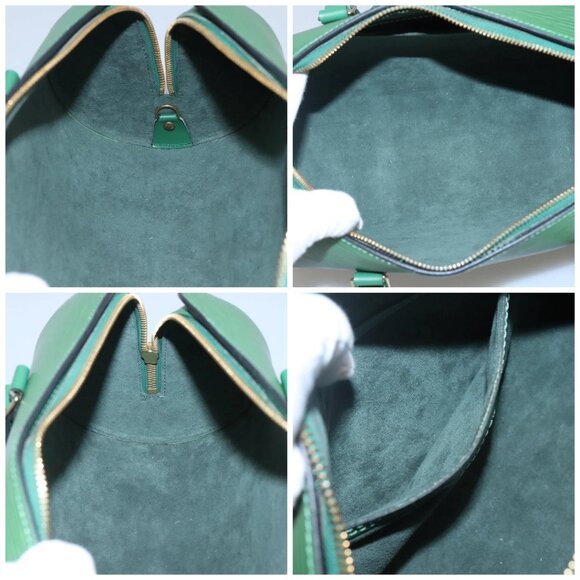 LOUIS VUITTON Epi Soufflot Hand Bag Green - Picture 15 of 16
